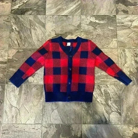 Baby Gap Toddler Boy Button Down Cardigan SZ 4 - Picture 1 of 5